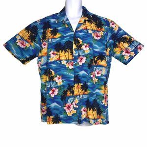 Pacific Legend Bright Hawaiian Beach Shirt XL